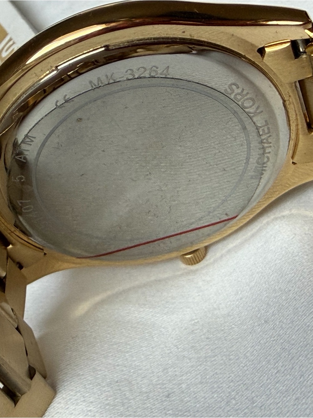 Michael Kors Gold Watch with Pink Sunray Dial - Picture 7 of 9
